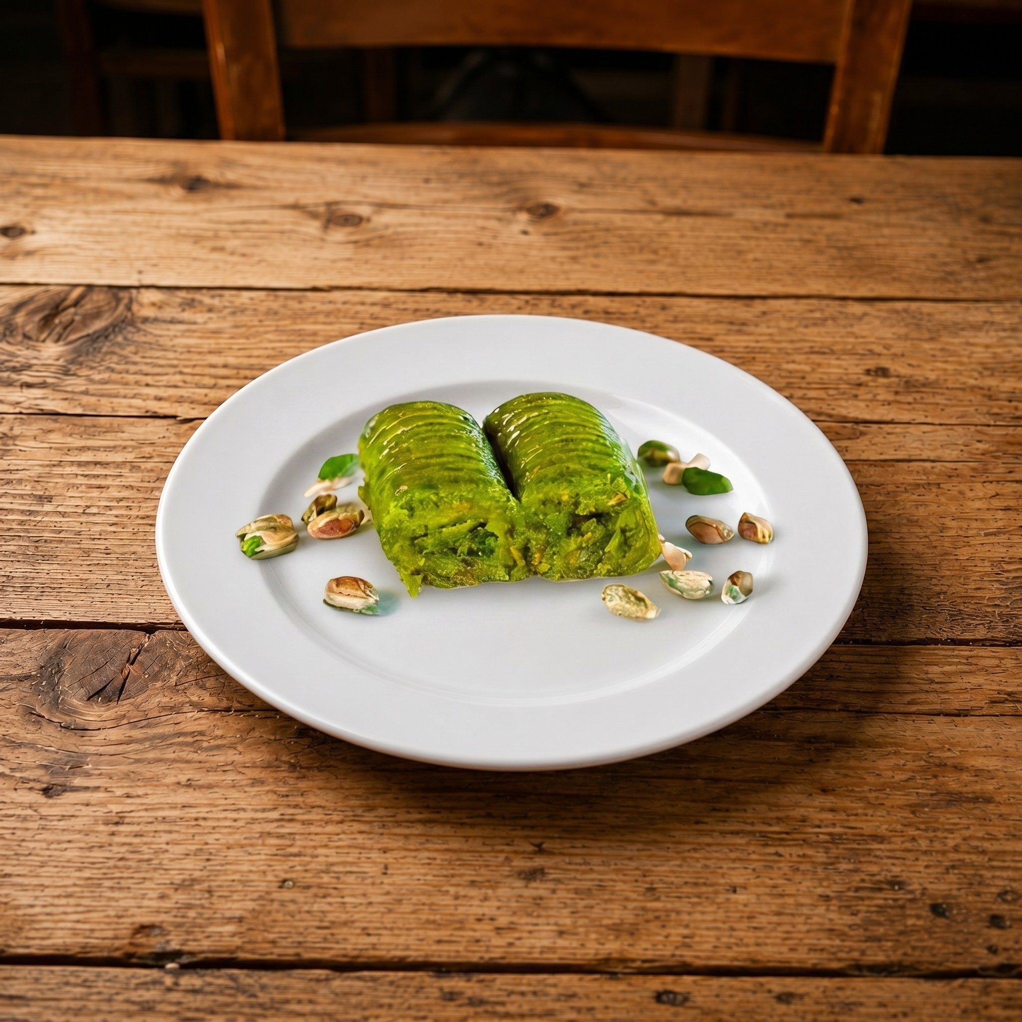 Pistachio Rolls.