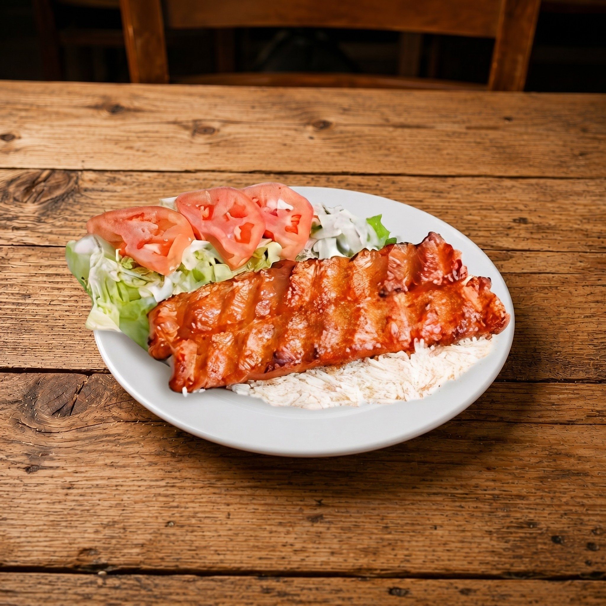 Chicken Adana Plate.