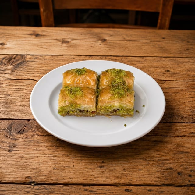Pistachio Baklava.